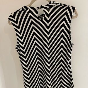 Worthington Geometric Blouse